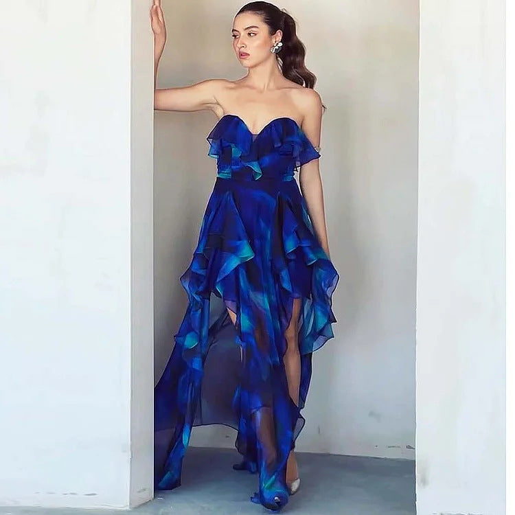 Cobalt Curve Swimsuit Set - Blue