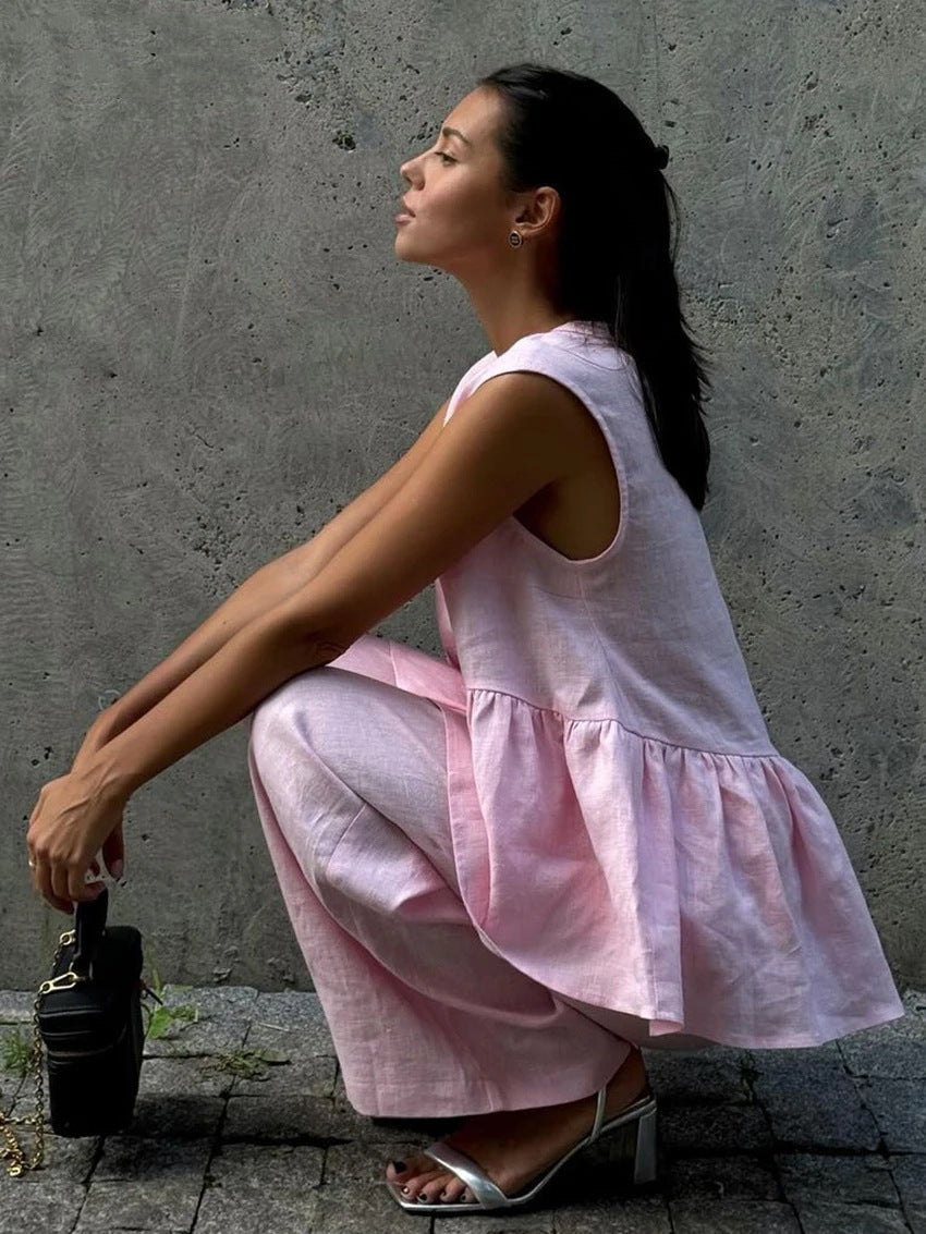 Newhart Co-Ord Set- Pink