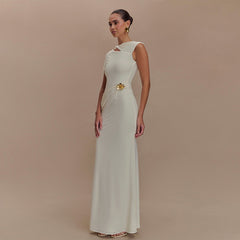 Gentry Maxi Dress - White