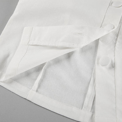 Garner Co-Ord Set - White