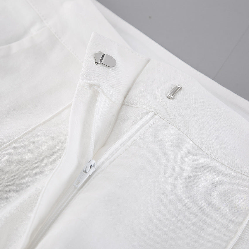 Clanton Co-Ord set - White