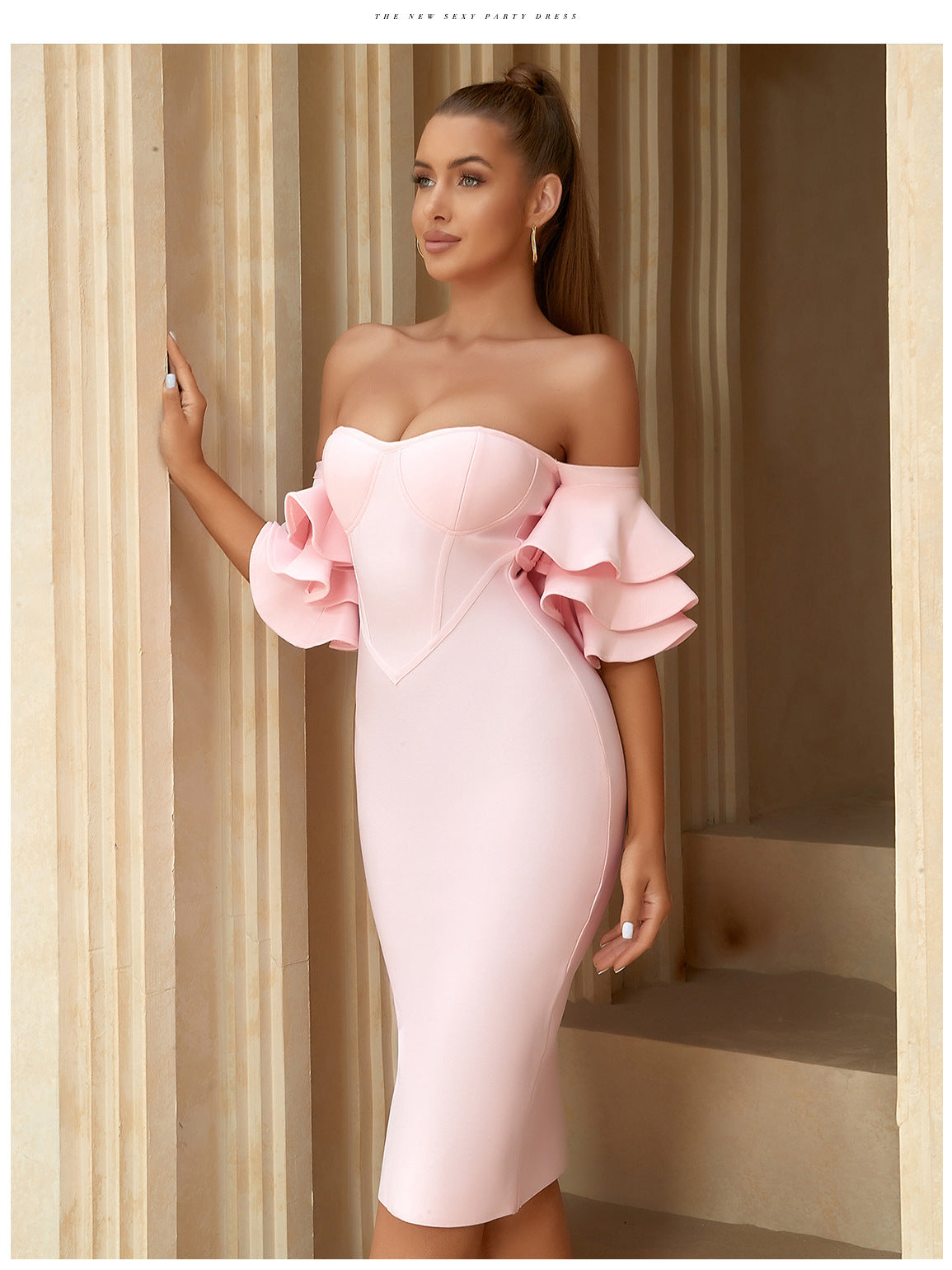 Bandage Dress Elegant Party Annual Party Party Evening Dress Bridesmaid Dress