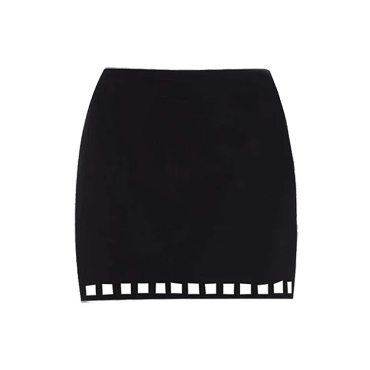 Black Pearl Swimsuit Set - Black