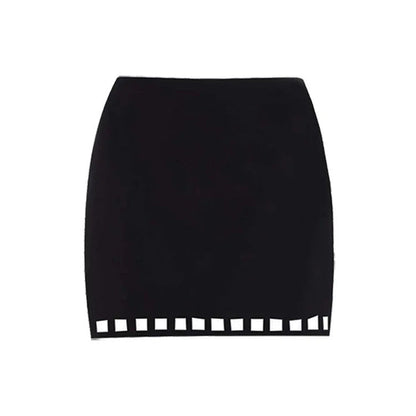 Black Pearl Swimsuit Set - Black