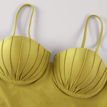Zavya Swimsuit Set  - Yellow