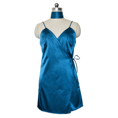 Vest Suspender Outer Wear Underwear Solid Color V neck Irregular Asymmetric Dress