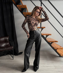 Safari Bodysuit - Brown