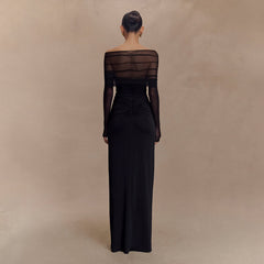 Siela Maxi Dress - Black