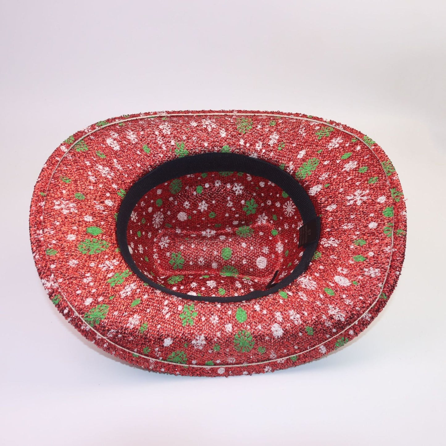 Felt Cowboy Style Christmas Hat