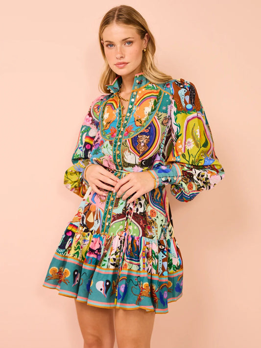 Draco Dress - Green