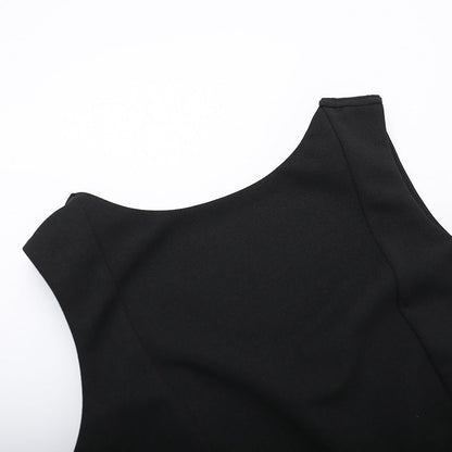 Bodrum Mini Dress - Black