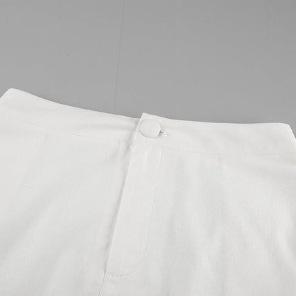 Garner Co-Ord Set - White