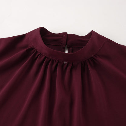 Sansa Top - Maroon