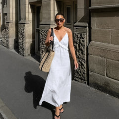 Ennis Maxi Dress - White