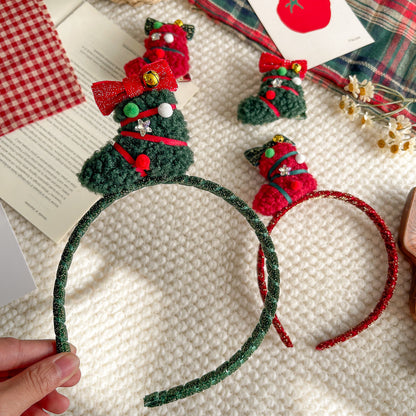 Christmas Cute Cartoon Plush Hair Accessory