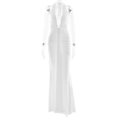 Aster Maxi Dress - White