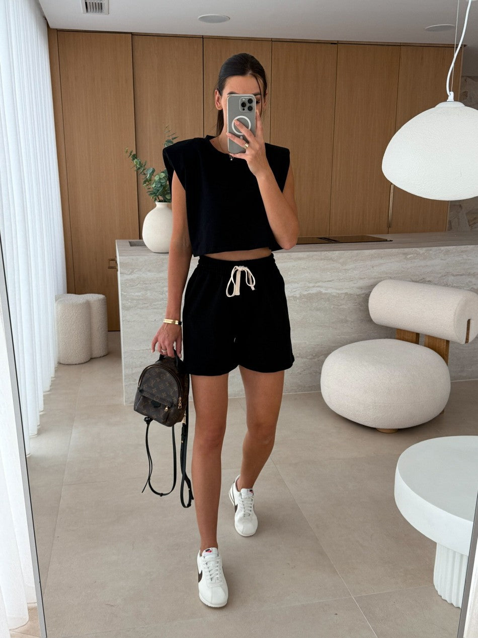 Beaver Co-Ord Set - Black