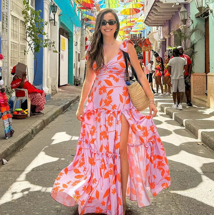 Springly Swimsuit Set - Pink