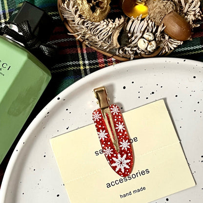 Christmas Seamless Side Hair Duck Bill Hair Accessory