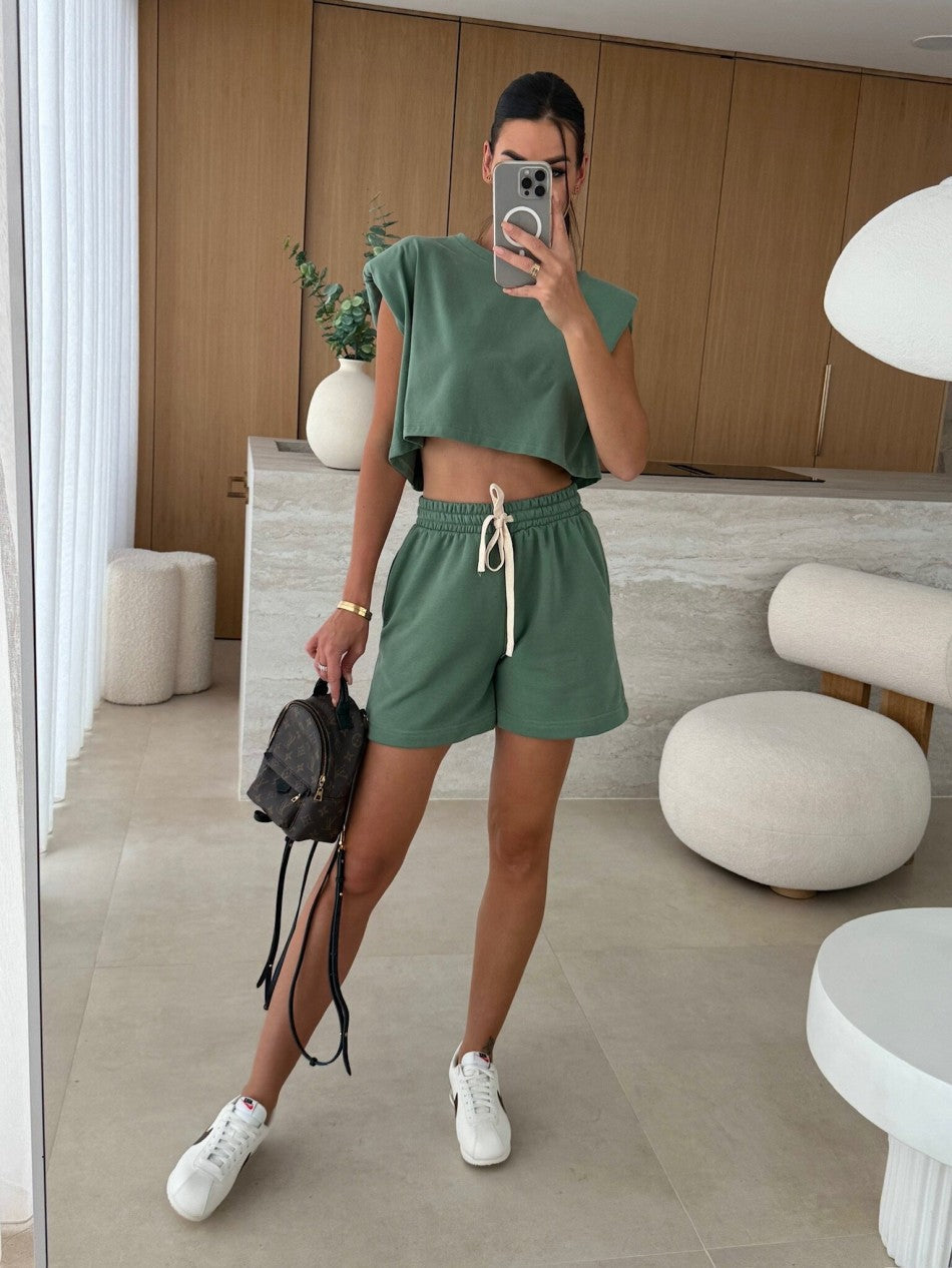 Beaver Co-Ord Set - Green