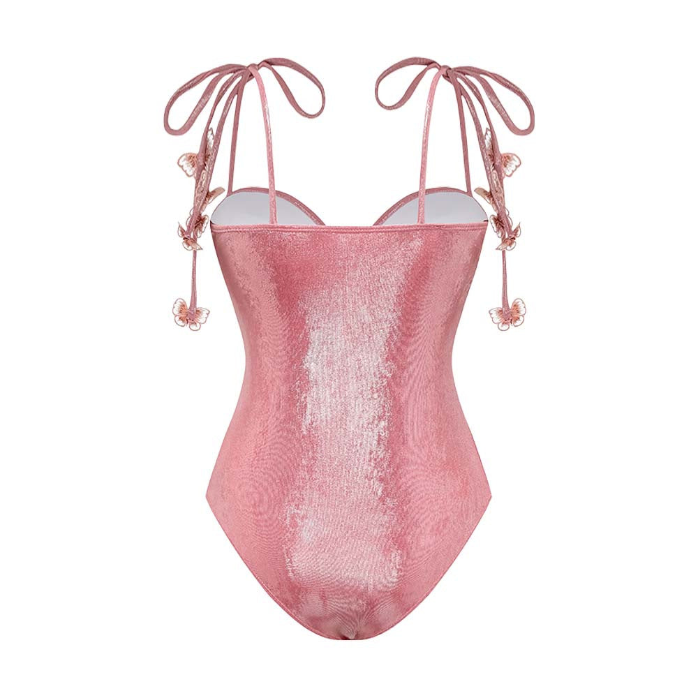 Coastal Chic Swimsuit Set - Pink
