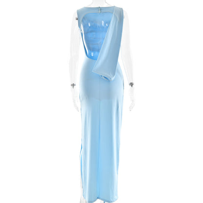 Ricosa Maxi Dress - Blue