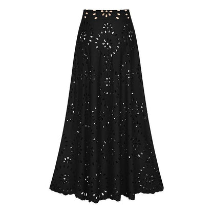 Vyxen Swimsuit Skirt - Black