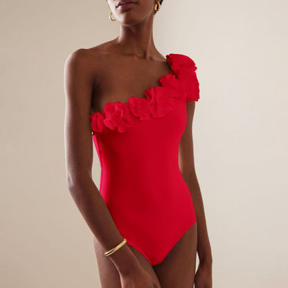Lava Swimsuit Set - Red