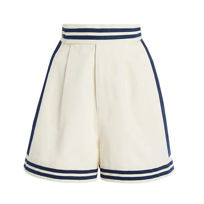 Ivory Tide Swimsuit Shorts Set - White