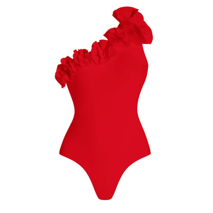 Lava Swimsuit Set - Red