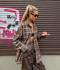 Sere Shirt  - Brown