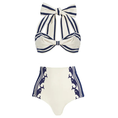 Ivory Tide Bikini Shorts Set - White