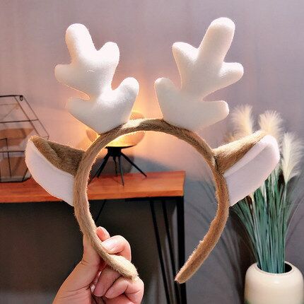 Festive Reindeer Antler Playful Hair Accessory