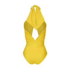 Mellow in Yellow Swimsuit - Yellow
