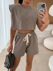 Beaver Co-Ord Set - Beige