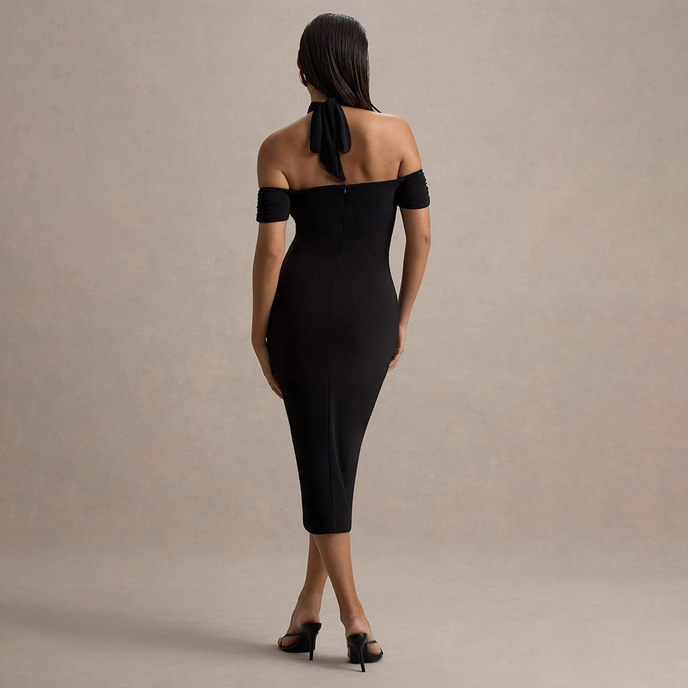 Mella Midi Dress - Black