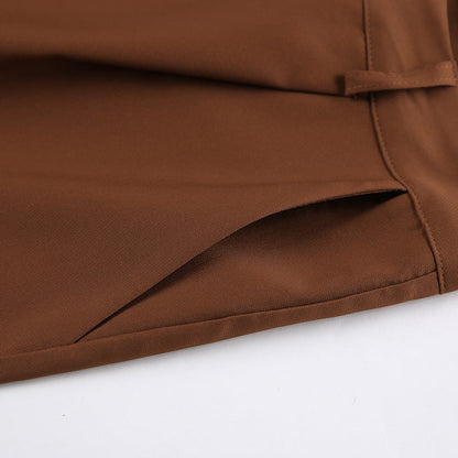 Freya Co-Ord Set - Brown