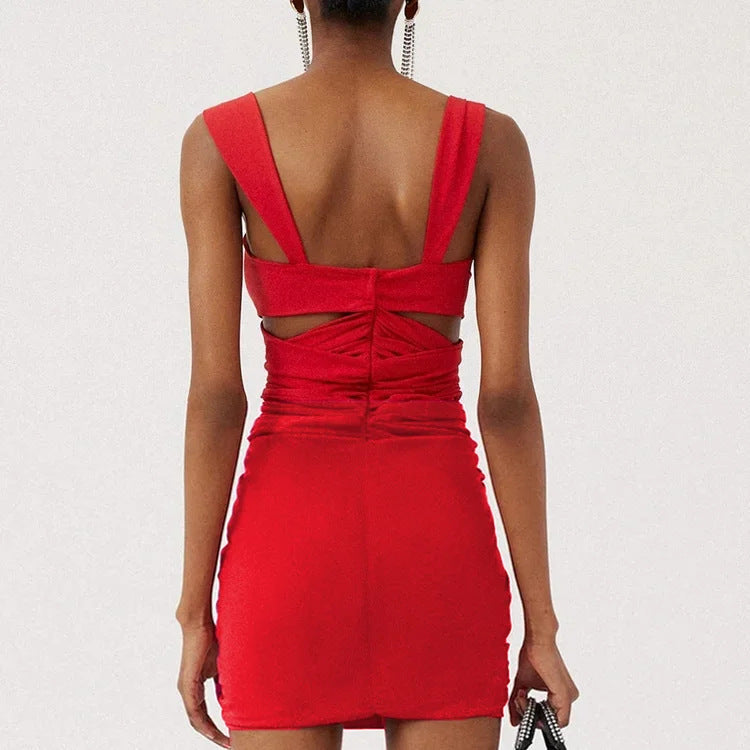 Flaura  Swimsuit Set - Red