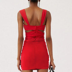 Flaura  Swimsuit Set - Red
