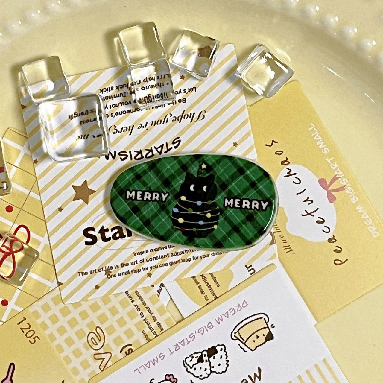 Christmas Seamless Side Hair Duck Bill Hair Accessory