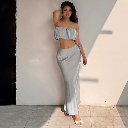 Jordyn Co-ord Set - Silver