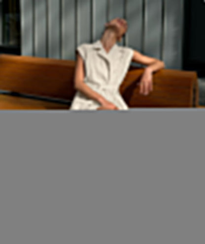 Rustin Midi Dress - Khaki