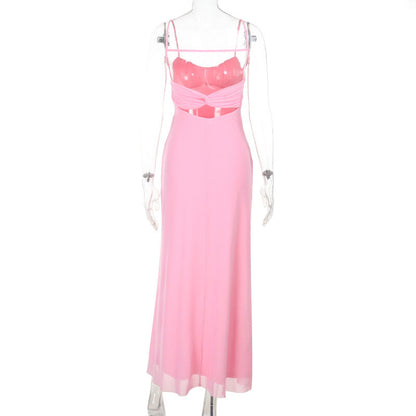 Cullen Midi Dress - Pink