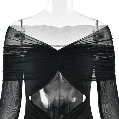 Siela Maxi Dress - Black