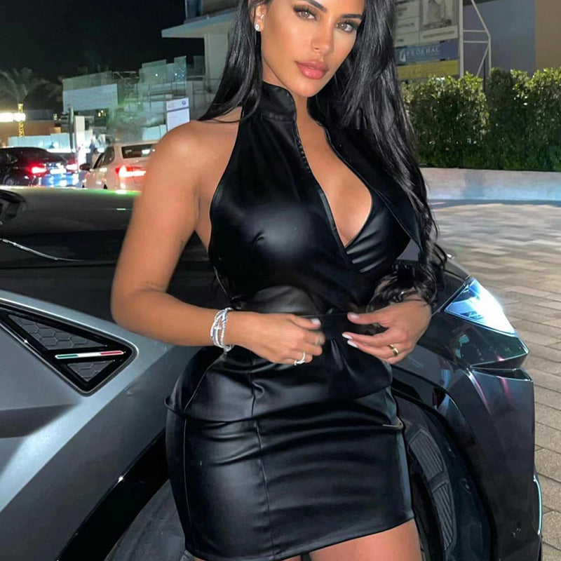 Backless Low Cut Slim Fit Belt Sheath