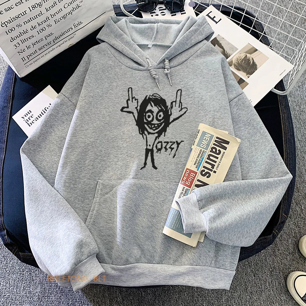 Fashion Soft Comfortable Heavy Metal Grunge Hoodie