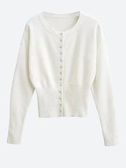 Ribbed Slim Fit Cardigan
