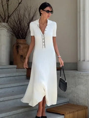 Penelope Knitted Stylish Maxi Dress