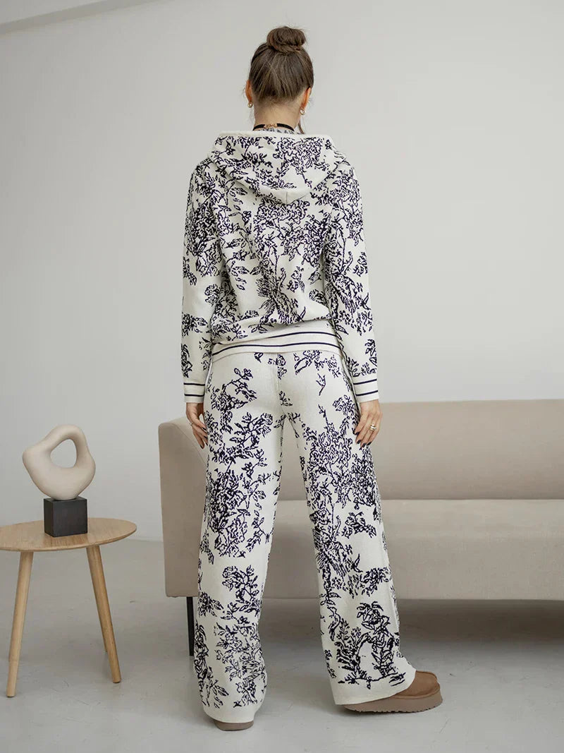 Romana Knitted Stylish Two Piece Set