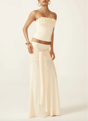 MARGOT - TOP TUBE AND MAXI SKIRT SET